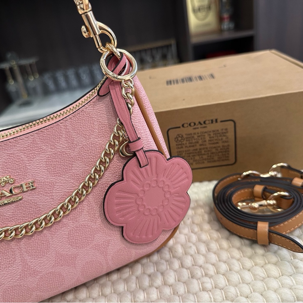 Coach Teri Underarm Pink Bag